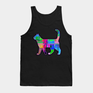 Complicated Cat Stroll Tank Top